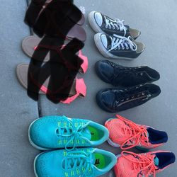 Asics Nike Converse Women’s shoes 7
