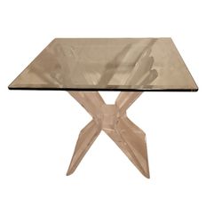 Mid Century  Moderna 1970's Licite Butterfly  Coffe Table