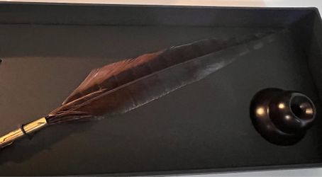 Harry Potter universal studios quill and ink set
