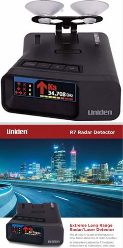 Uniden R7 Extreme GPS Radar Detector
