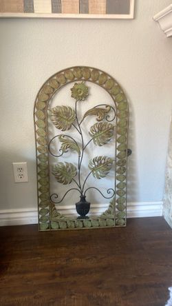 Large metal decor