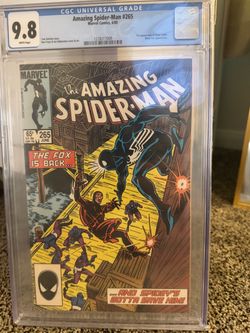 CGC 9.8. Amazing Spider-Man  #265  1st appearance of Silver Sable