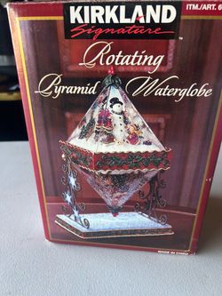 Kirkland Signature Rotating Pyramid Waterglobe