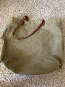 Madewell Canvas Medium Transport Tote