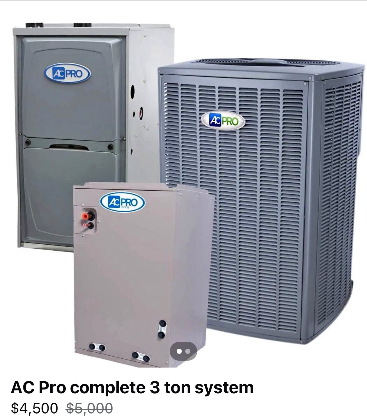 3 Ton Central A/C And Heating