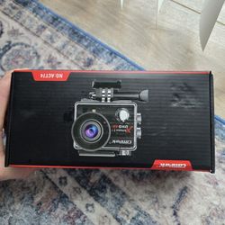 Action Camera 4K – Brand New, Full Kit + 4 Batteries