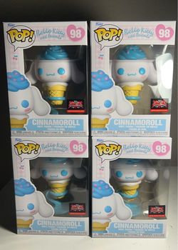 Cinnamoroll Funko pop hello kitty and friend