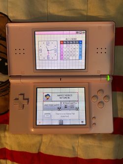 Coral Pink Nintendo DS Lite