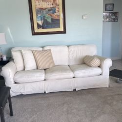 JC Penny. Down Filled Sofa. 