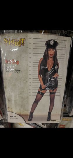 HOT COP COSTUME WOMANS SIze SMALL