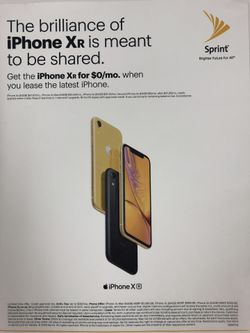 Apple iPhone XR and Apple Watch