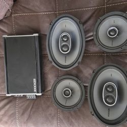 Kicker Amp And Speakers