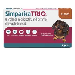 1 Chew Tablet Removes Tick&fleas