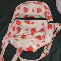 Strawberry Mini Backpack 🍓