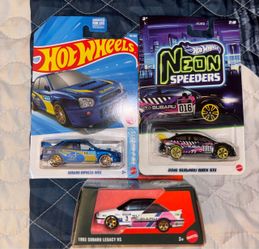 Hot Wheels Subaru Lot ($15 total for all three)