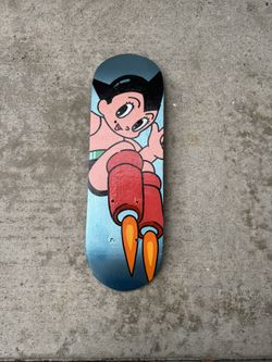 Astro Boy Painting Mini Skateboard 