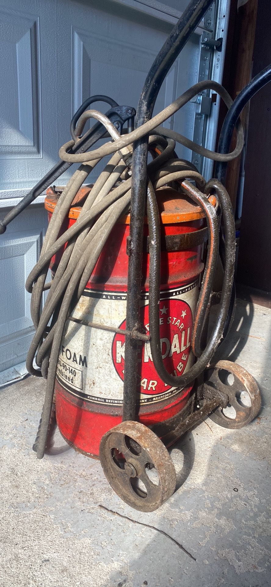 Kendall Gear Oil Drum On Wheels