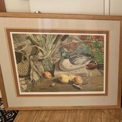 Wall Decor Wood Frame + Glass