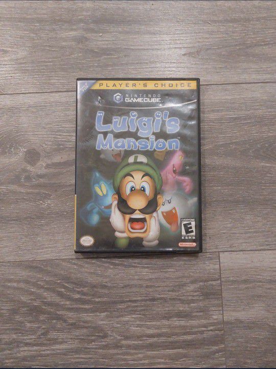 Luigis Mansion For Game Cube