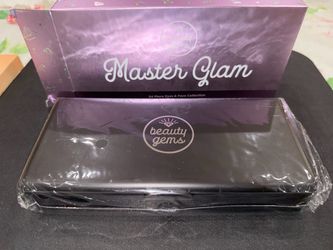 Beauty Gems Master Glam 54 Piece Eyes & Face Collection