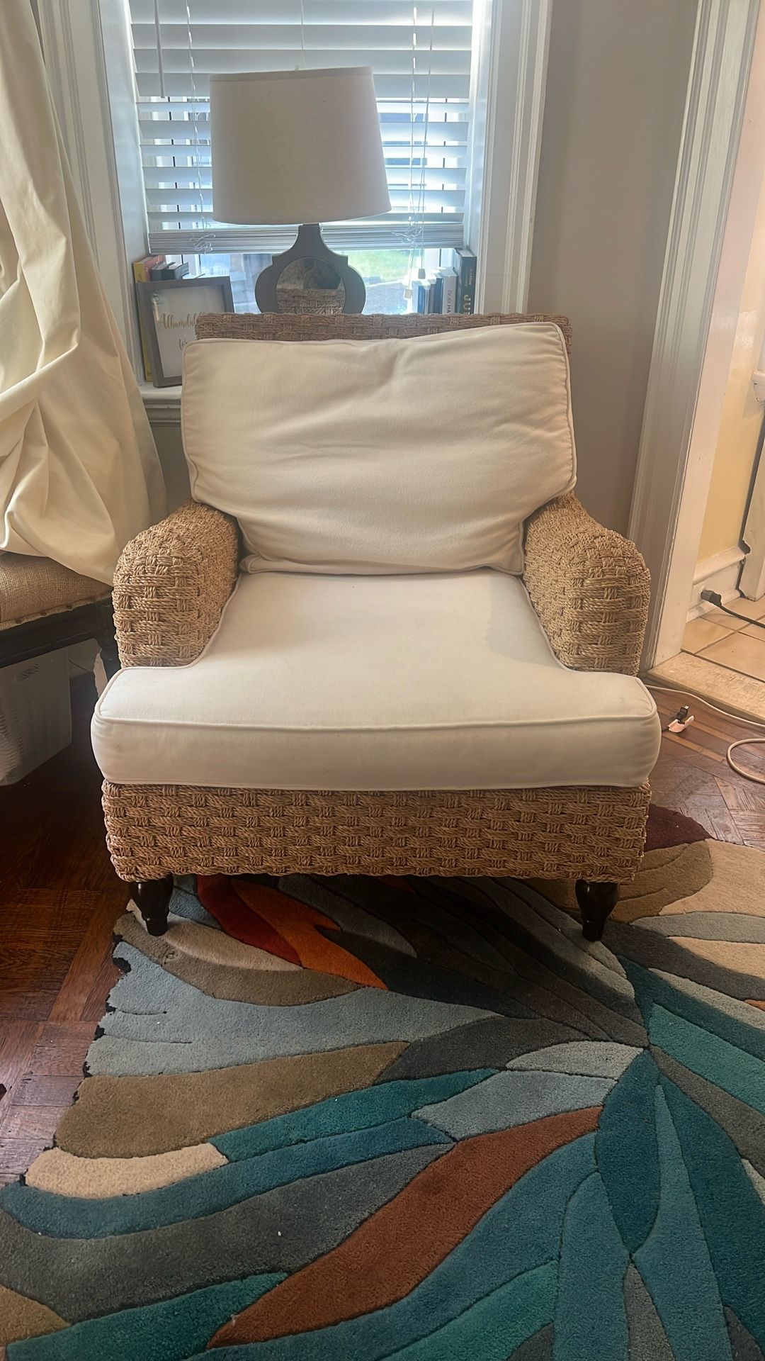 Vintage Wicker Chairs (set of 2)