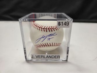 Justin Verlander Signed, MLB-Certified Baseball