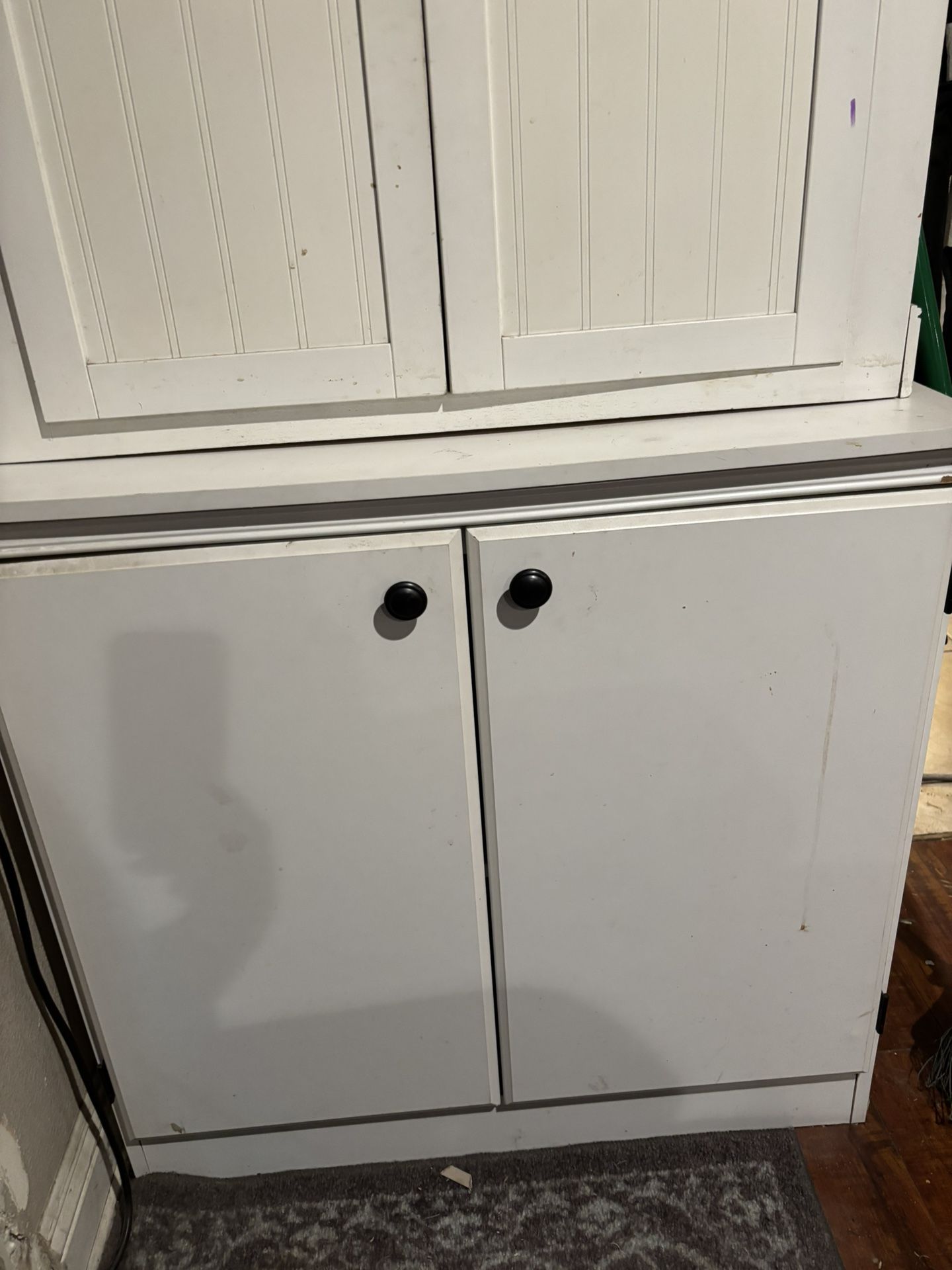 White Cabinets