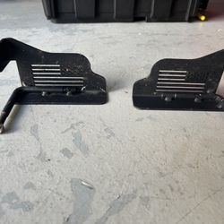 Wall Mounted Door Hooks & Side Foot Pegs For Jeep Wrangler/gladiator