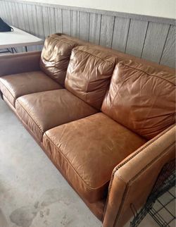 Brown couch