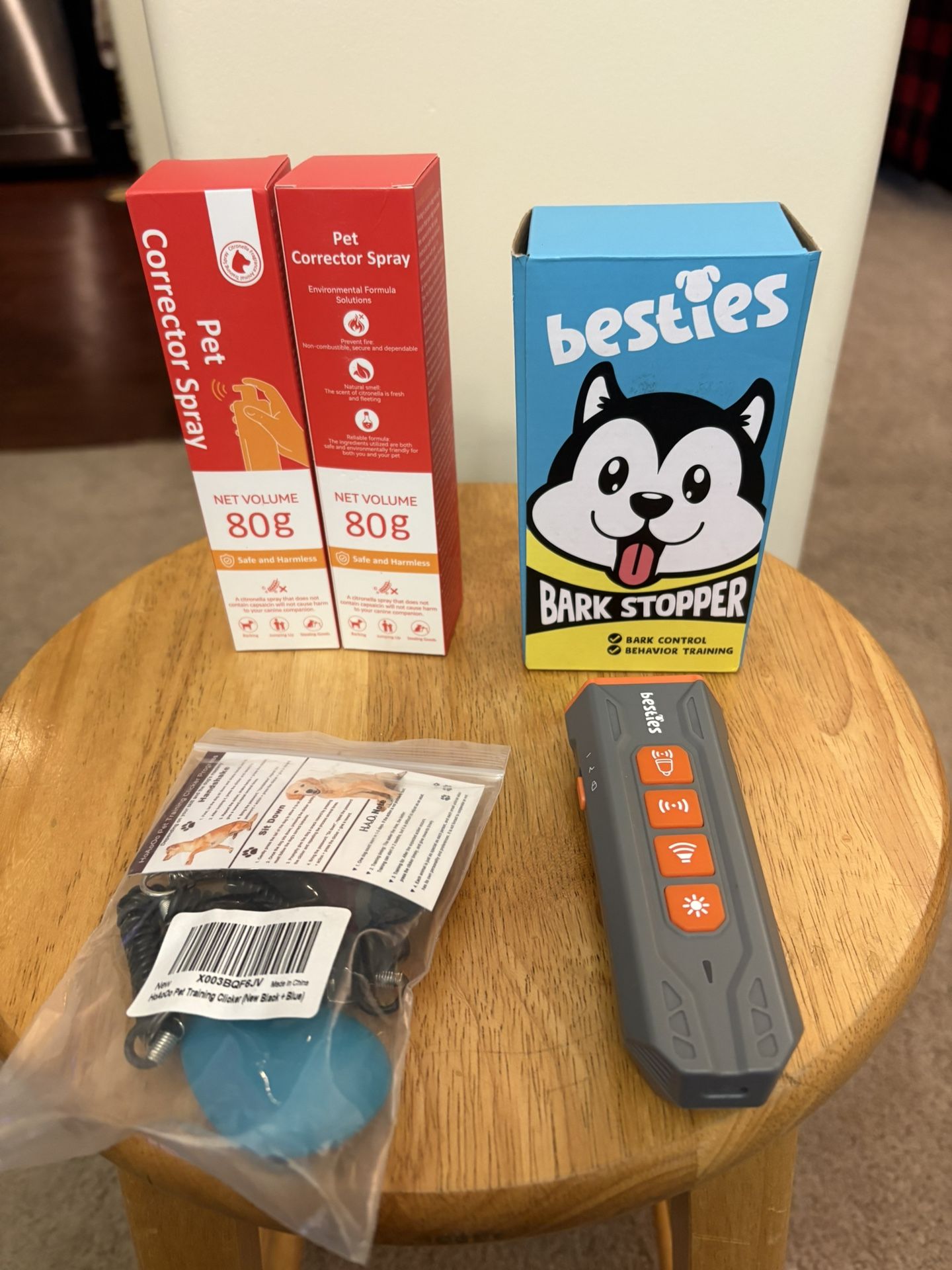 Besties Bark Stopper/Clicker/Spray