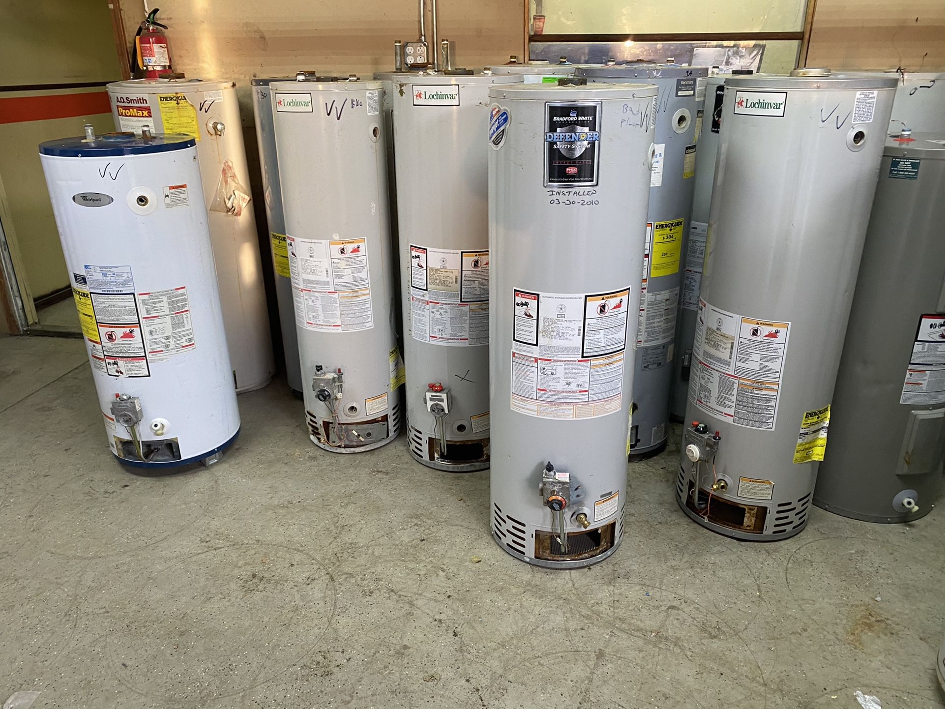Hot Water Tanks Starting At $140