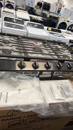 LG-  36 Inch Wide 5 Burner Gas Cooktop with 20K UltraHeat BTU Burner and EasyClean Cooktop