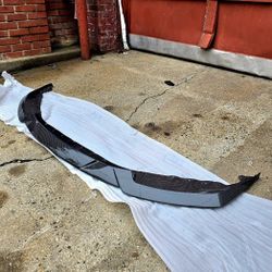 BMW M2 G87 Front Bumper Lip Real Dry Carbon Fiber 2023-2028