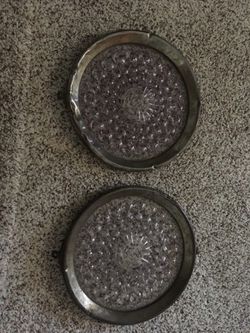 Headlight glass I guess you’d call it with the brass headlight rings