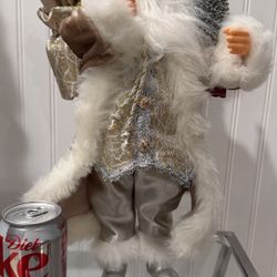 Large Gold Santa