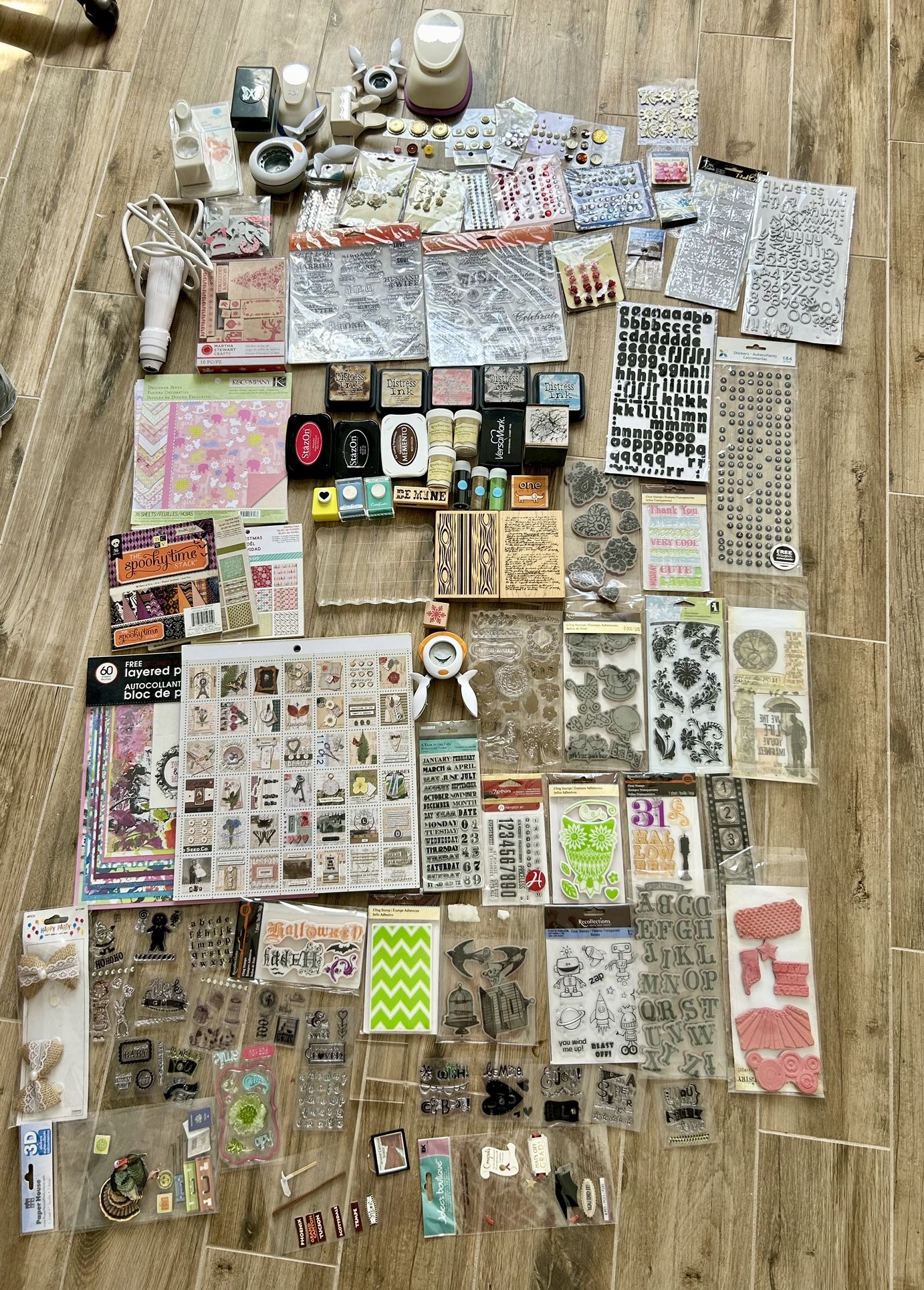 Bundle Of Scrapbooking And Art Crafts