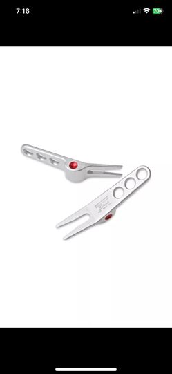 Scotty Cameron Red Dot Pivot / Divot Tool - Silver