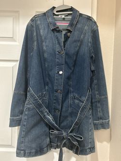 Lane Bryant Denim Jacket (long)