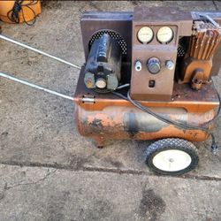 Air Compressor and Paint Sprayer 