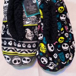Nightmare Before Christmas Slipper Socks