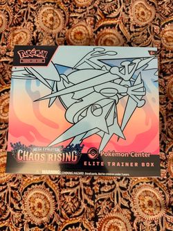 Pokémon Mega Evolution Chaos Rising Elite Trainer Box