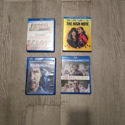 4 Movie Blu-Ray Bundle