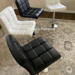  New Adjustable Bar Stools, barstools, barstool, bar stool, Sillas, chair, chairs, cadeiras (5 Colors: Black, White, Gray, Red, brown) 