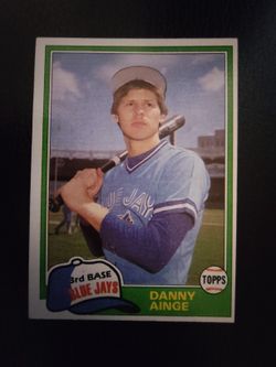 Danny Ainge Baseball Card