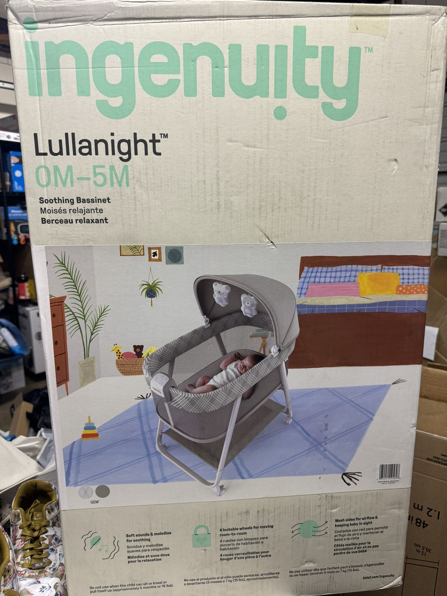 Ingenuity Baby Bassinet
