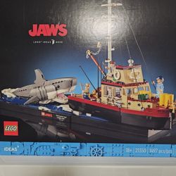 JAWS Orca set 21350 LEGO IDEAS Limited Edition EXCLUSIVE