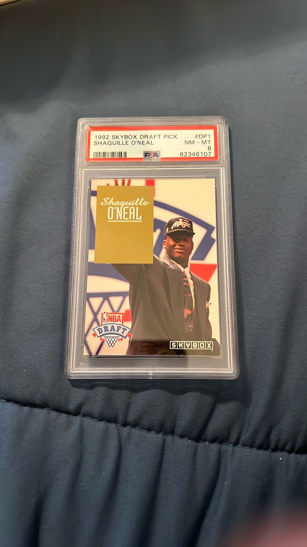 Shaquille O’Neal Rookie Card PSA8