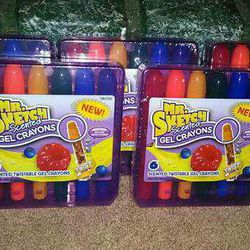 Mr. Sketch Scented Twistable Gel Crayons! NEW! ($4.00 A Pack) 
