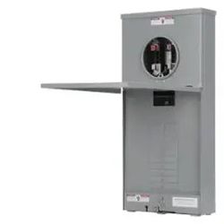 SIEMENS - 200 AMP 20 SPACE 40 CIRCUIT TOP METER SURFACE MAIN BREAKER COMBO