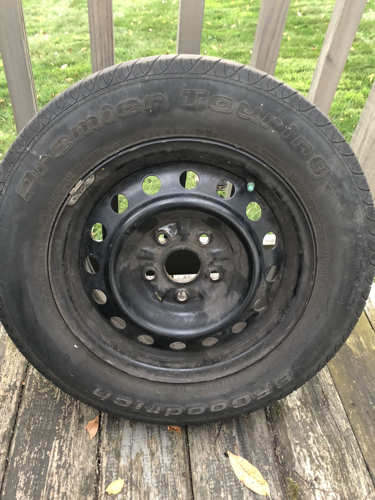 2 BF Goodrich Tires With Rims